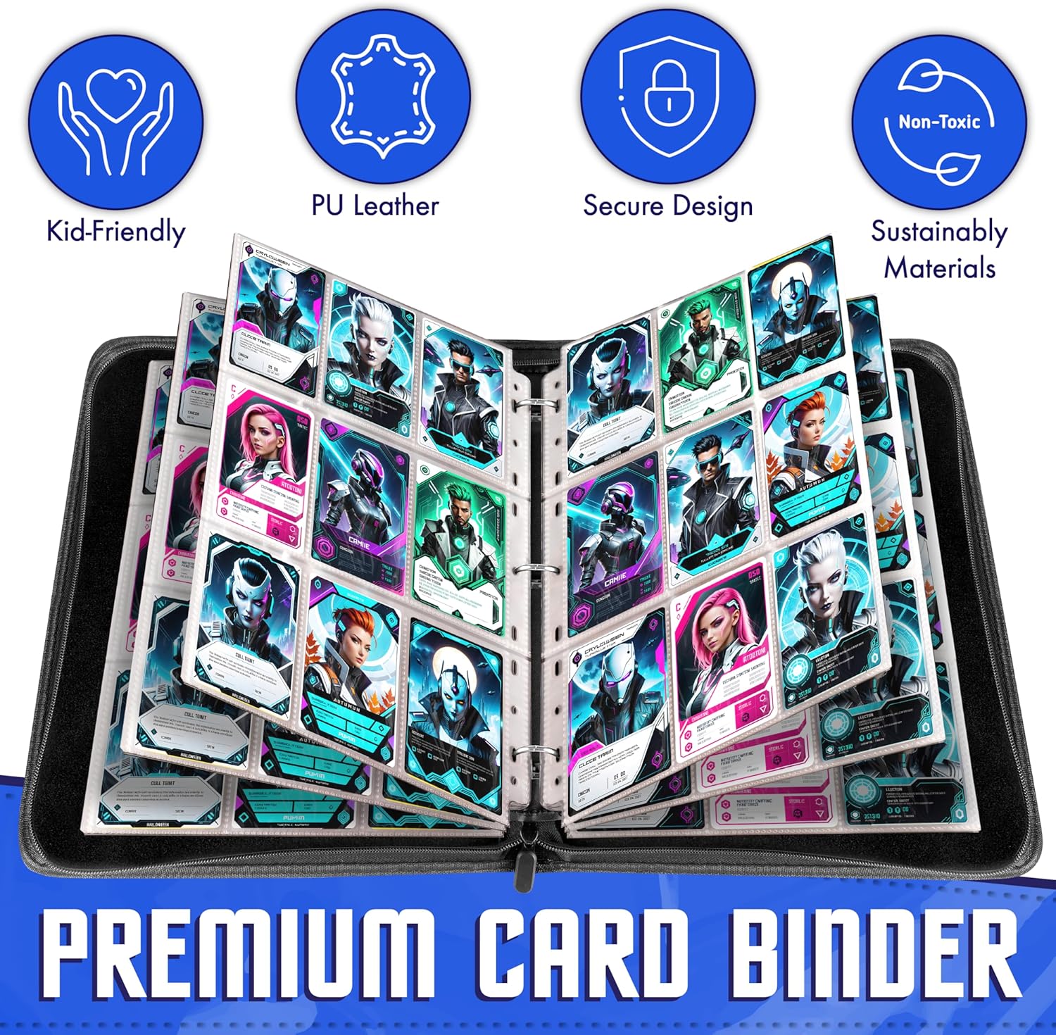 Custom Card Binders for Gamers & Collectors